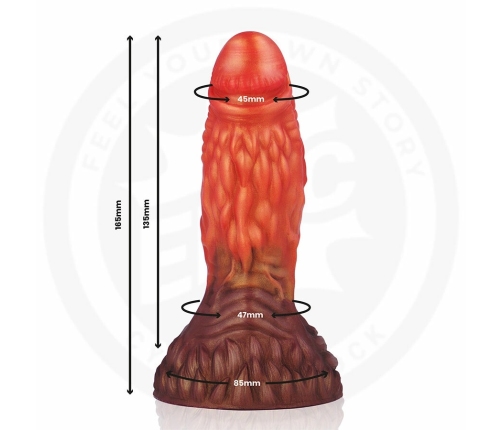 EPIC Wild Roots Andros Silicone Intimate Device, 16.5 cm, Earth-Inspired Design