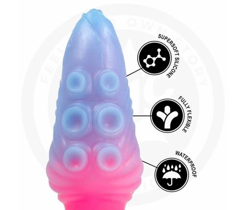 EPIC Hydrala Mystic Tides Silicone Intimate Device Blue 198mm