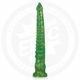 EPIC Hylos Green Flash Silicone Intimate Device 29.5cm Ergonomic Design