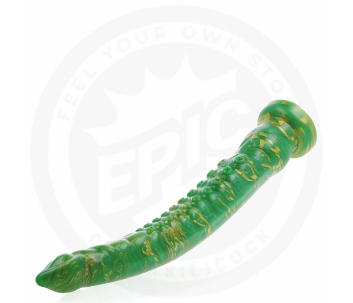 EPIC Hylos Green Flash Silicone Intimate Device 29.5cm Ergonomic Design