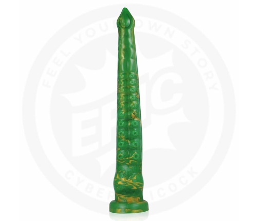 EPIC Hylos Green Flash Silicone Intimate Device 29.5cm Ergonomic Design