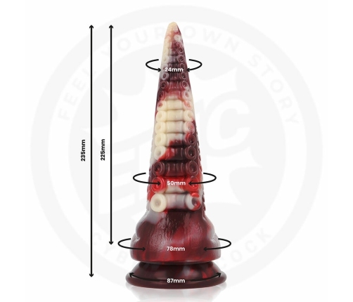 EPIC Draxis Abyssal Shadow Silicone Model, 235 mm, Black Design