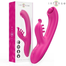 INTENSE Christina Pink Dual-Action Vibrating Device 22.5 cm