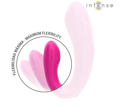 Intense Janet Dual U-Shaped Remote Vibrating Device Pink 10.2cm