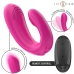 Intense Janet Dual U-Shaped Remote Vibrating Device Pink 10.2cm