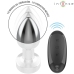 Intense S Metal Plug - 10-Mode Remote Vibrating, Waterproof, Silver