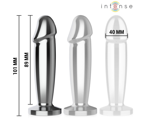 INTENSE M Remote-Controlled Metal Plug 10 Vibration Modes Waterproof