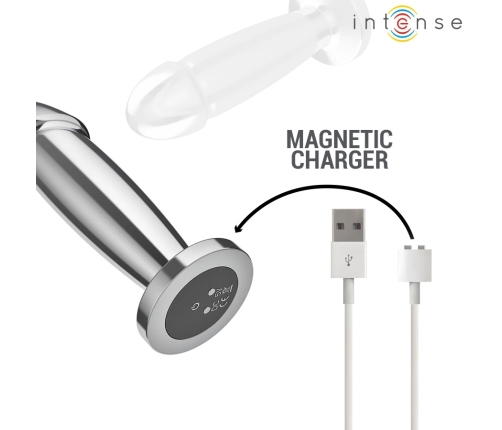 INTENSE M Remote-Controlled Metal Plug 10 Vibration Modes Waterproof
