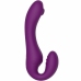 XOCOON 2-in-1 Strapless Remote Vibrator Purple Silicone Rechargeable