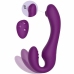 XOCOON 2-in-1 Strapless Remote Vibrator Purple Silicone Rechargeable