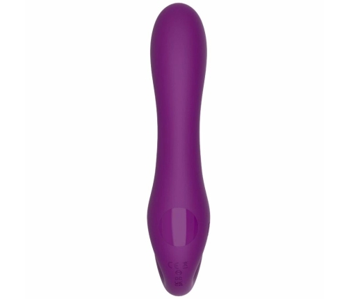 XOCOON 2-in-1 Strapless Remote Vibrator Purple Silicone Rechargeable
