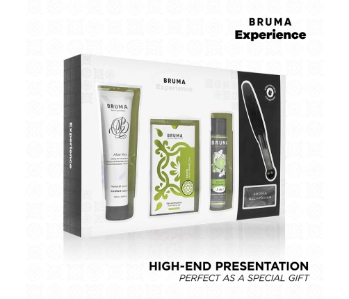 BRUMA XPERIENCE - KIT TENTACIÓN DULCE SANDÍA CON POTENCIADOR DE ORGASMOS