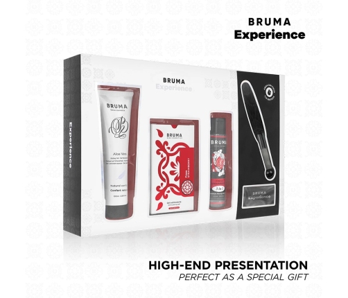 BRUMA Xperience Sweet Strawberry Intimate Kit with Enhancing Gel