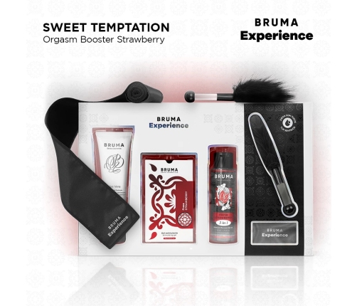 BRUMA Xperience Sweet Strawberry Intimate Kit with Enhancing Gel