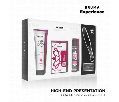 BRUMA Xperience Sweet Gum Temptation Kit with Vibro-Effect & Accessories