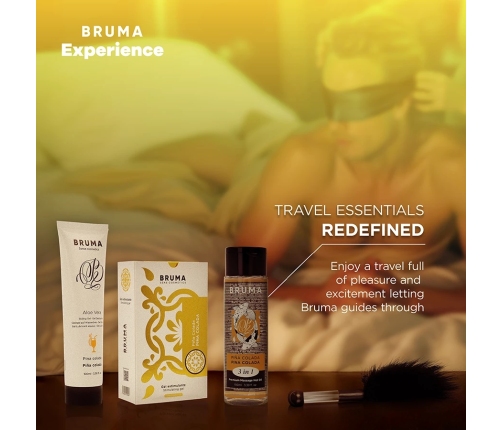BRUMA Xperience Sweet Pina Colada Temptation Set with Enhancer Gel