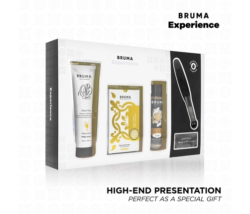 BRUMA Xperience Sweet Pina Colada Temptation Set with Enhancer Gel
