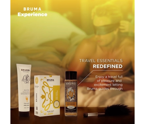 BRUMA Xperience Pina Colada Sensation Set with Liquid Enhancer & Accessories