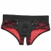 CalExotics Scandal L/XL Harness Panty Set with Silicone Attachment
