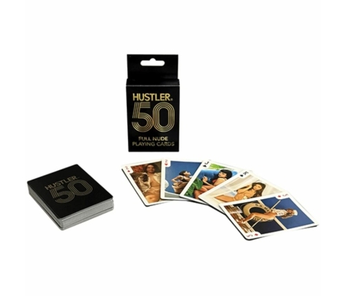 Kheper Games Hustler 50th Anniversary Collector's Playing Cards Set