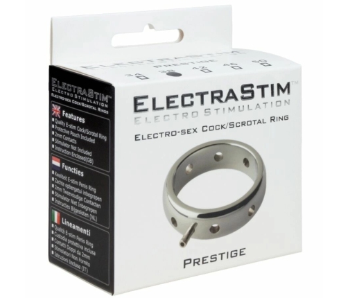 ElectraStim Prestige 46mm Stainless Steel Electromagnetic Ring