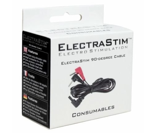 ElectraStim 90-Degree Intimate Machine Replacement Cable 1.2m