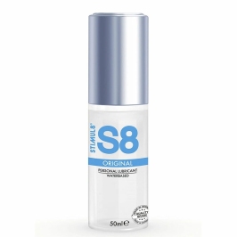 S8 Water-Based Lubricant 50 ml - Gentle Formula, Paraben-Free, Odorless S8 Water-Based Lubricant 50 ml - Gentle Formula, Paraben-Free, Odorless