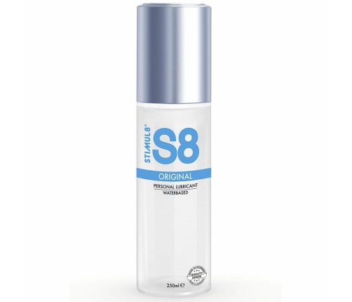 S8 Water Based Lubricant 250ml - Premium Paraben-Free Formula