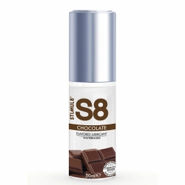 S8 Water-Based Lubricant Chocolate Flavour 50ml Paraben-Free
