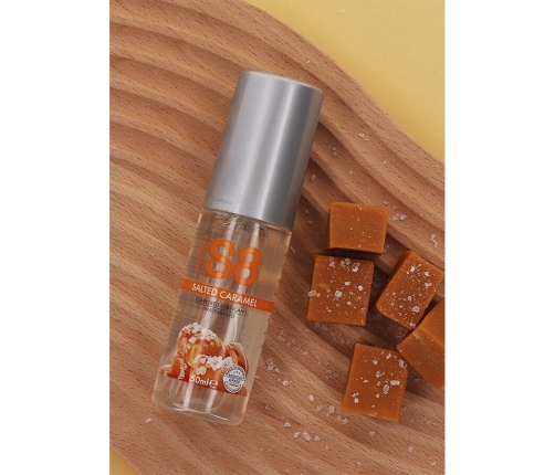 S8 Water-Based Lubricant Salted Caramel 125ml - Paraben-Free Formula