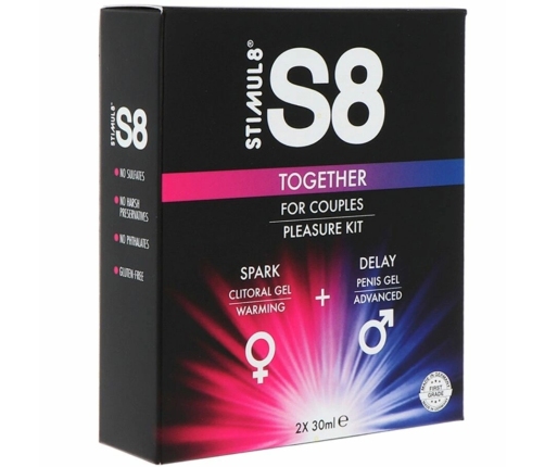 STIMUL8 - S8 TOGETHER KIT DE PAREJAS 2 X 30 ML