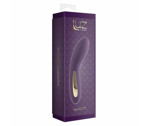 ToyJoy Luminate Vibrating Intimate Device Purple LED 7 Modes 17cm