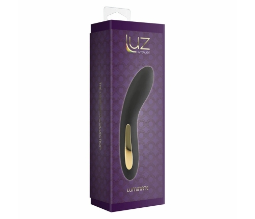 TOYJOY Luminate Light Black - LED Rechargeable Silicone G-Spot Model