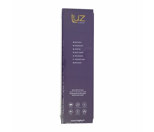 ToyJoy Zenith Wand Massager Purple USB Rechargeable Silicone 23cm