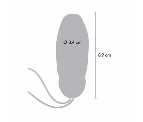 ToyJoy You Crack Me Up Remote Control Intimate Egg, 8 Modes, Purple