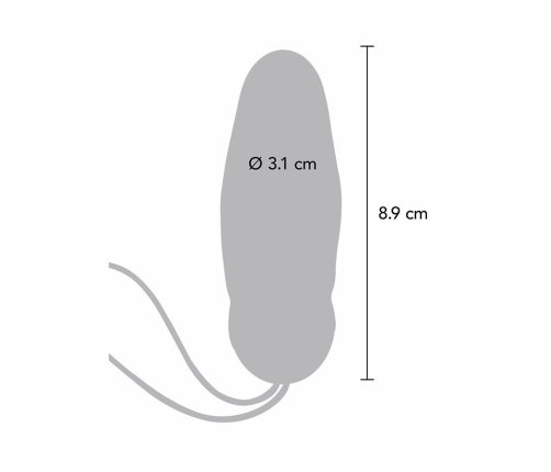 ToyJoy Happiness Eggsplode Remote-Controlled Silicone Vibrating Egg Pink