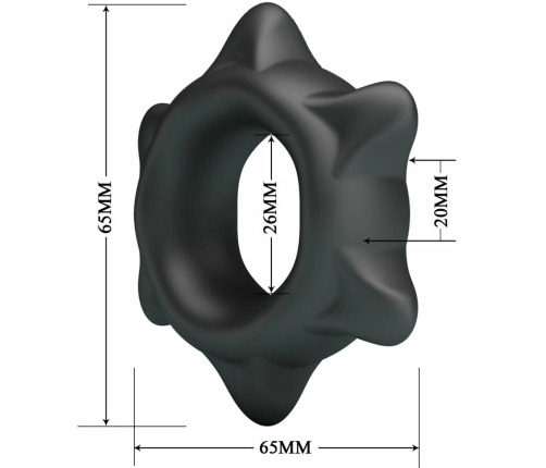 Crazy Bull Ethaniel Silicone Ring Model 11 - Adjustable Ergonomic Design