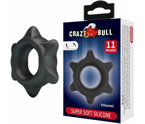 Crazy Bull Ethaniel Silicone Ring Model 11 - Adjustable Ergonomic Design