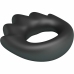 Crazy Bull Habert Silicone Adjustable Ring Model 13 - Black, 60x65mm