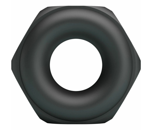 Crazy Bull Jarvius Silicone Comfort Ring Model 14, Adjustable, Black