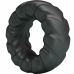 Crazy Bull Jeriko Silicone Adjustable Ring Model 1 - Black, 45mm