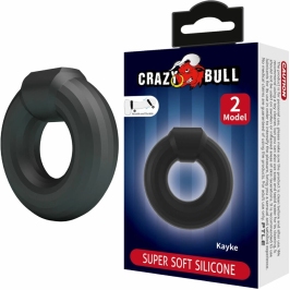 Crazy Bull Kayke Silicone Ring Model 2 Adjustable Black 50mm