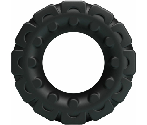 Crazy Bull Laiden Silicone Ring Model 5 Adjustable Black 50mm
