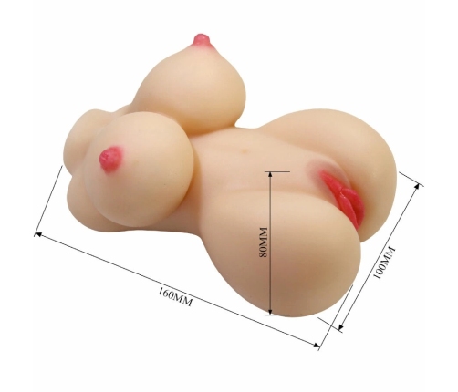 CRAZY BULL Herta Mini Torso Intimate Device TPR SkinTouch 497g