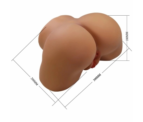 Crazy Bull Geriann Intimate Machine with Dual Openings, Vibration & Sound, 5.5kg