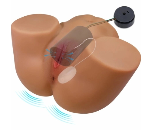 Crazy Bull Geriann Intimate Machine with Dual Openings, Vibration & Sound, 5.5kg