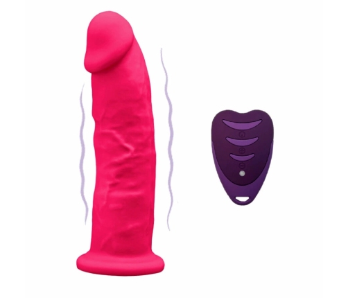 Silexd Model 2 Pink 17cm - Intimate Wellness Device with Remote Control