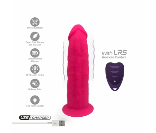 Silexd Model 2 Pink 17cm - Intimate Wellness Device with Remote Control