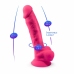 SILEXD - PENE REALÍSTICO MODELO 18 ROSA VIBRACIÓN + CONTROL REMOTO LRS