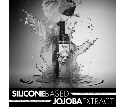 Black Hole Jojoba Relax Silicone Lubricant 30ml - Gentle Relaxing Formula